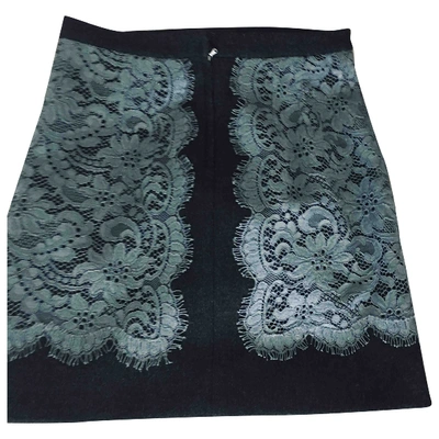 Pre-owned Dolce & Gabbana Wool Mid-length Skirt In Grey