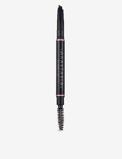 Anastasia Beverly Hills Brow Definer 3-in-1 Triangle Tip Easy Precision Eyebrow Pencil Auburn 0.007 oz/ 0.2 G In Dark Brown
