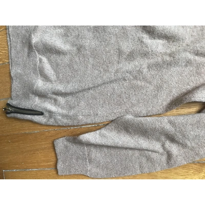 Pre-owned Sandro Wool Jumper In Beige