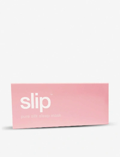 Shop Slip Elasticated Sleep Mask In Pink