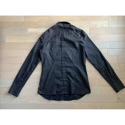 Pre-owned Armani Jeans Shirt In Black