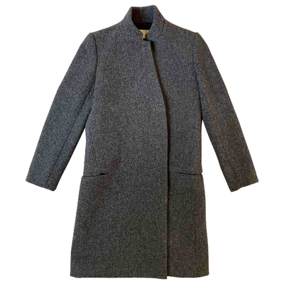 Pre-owned Vanessa Bruno Grey Wool Coat