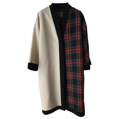 Pre-owned Fausto Puglisi Wool Coat