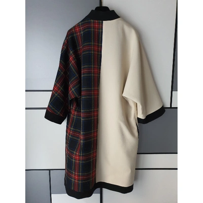 Pre-owned Fausto Puglisi Wool Coat