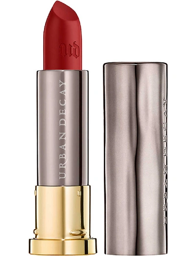 Shop Urban Decay Vice Comfort Matte Lipstick In Bad Blood