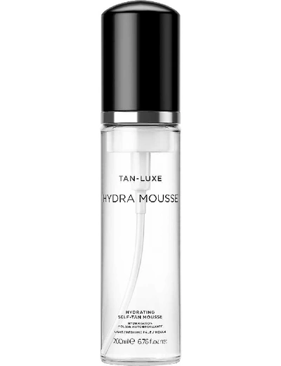 Shop Tan-luxe Light/medium Hydra Mousse Hydrating Tanning Mousse 200ml