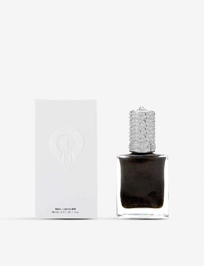 Shop Chrome Hearts +22+ Scented Nail Lacquer 15ml In Crow