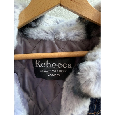 Pre-owned Rebecca Blue Cotton Jacket