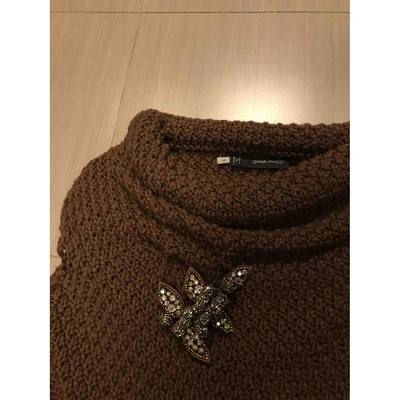 Pre-owned Dsquared2 Wool Jumper In Brown