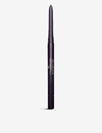 Shop Clarins Waterproof Eye Pencil 0.3g In 04 Plum