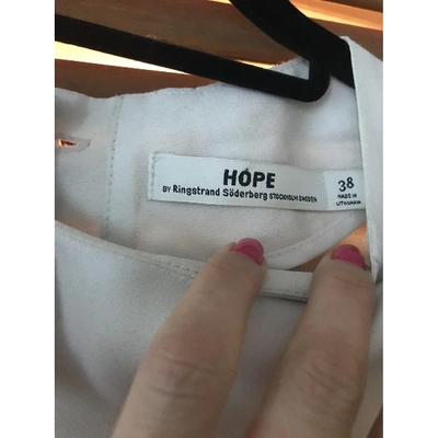 Pre-owned Hope Ecru Dress