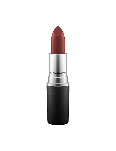 Shop Mac Lustre Lipstick 3g In Smoked Purple