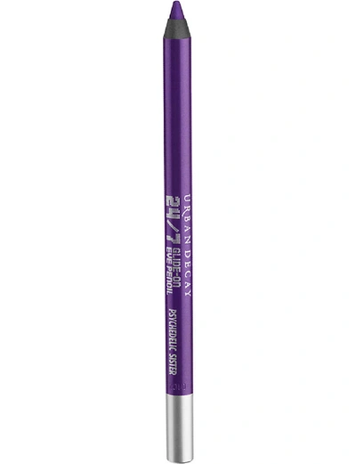 Shop Urban Decay Psychedelic Sister 24/7 Glide-on Eye Pencil 1.2g