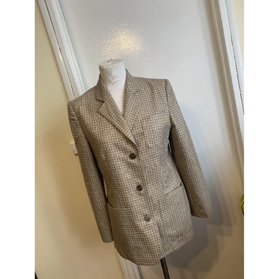 GIVENCHY Pre-owned Wool Jacket In Brown