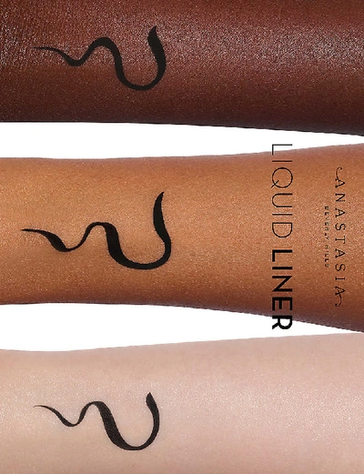 Anastasia Beverly Hills Waterproof Matte Liquid Eyeliner Black 0.08 oz / 2.4 ml In Black