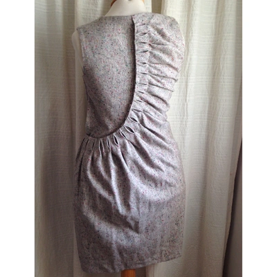 Pre-owned Jil Sander Wool Mid-length Dress In Other