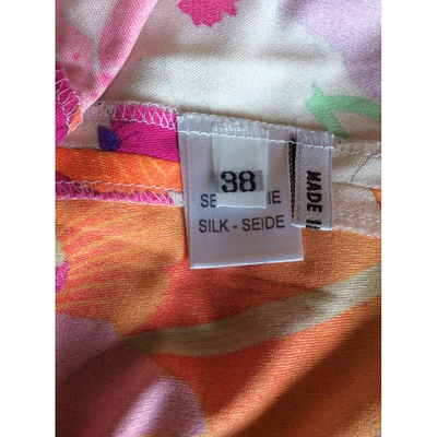Pre-owned Leonard Multicolour Silk Dress