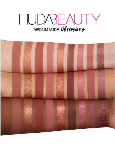 Huda Beauty Nude Obsessions Eyeshadow Palette Nude Medium In Medium