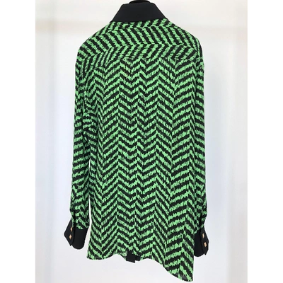 Pre-owned Emanuel Ungaro Black Synthetic Top