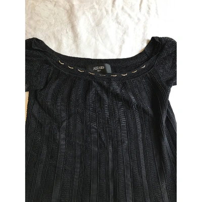 Pre-owned Azzaro Mid-length Dress In Black