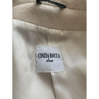 Pre-owned Cinzia Rocca Wool Caban In Other