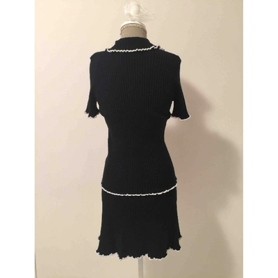 Pre-owned Jw Anderson Mid-length Dress In Navy