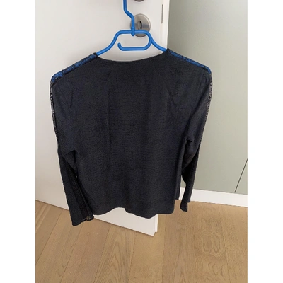 Pre-owned Zadig & Voltaire Black Synthetic Top