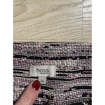 Pre-owned Hoss Intropia Large Pants In Pink