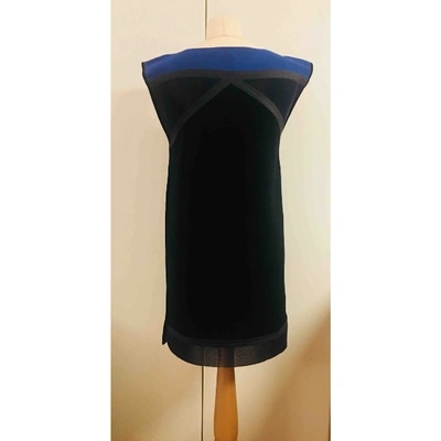 Pre-owned Vionnet Mid-length Dress In Black