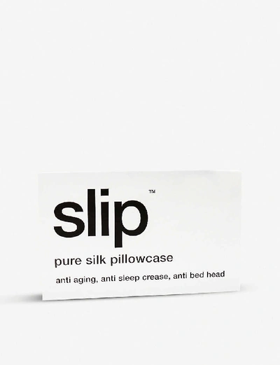 Shop Slip White Queen Silk Pillowcase 51cm X 76cm
