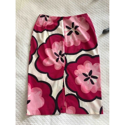Pre-owned Aspesi Skirt In Pink