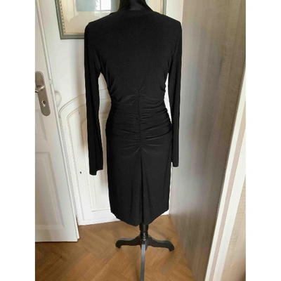 Pre-owned Norma Kamali Black Dress