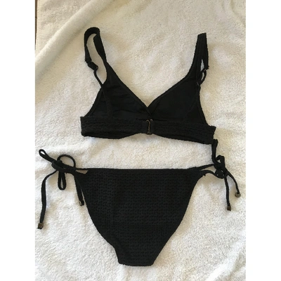Pre-owned Prism Two-piece Swimsuit In Black