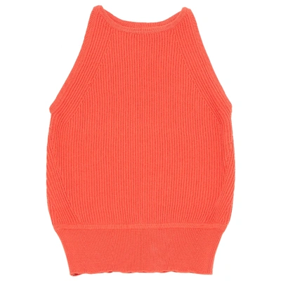 J BRAND Pre-owned Wool Top In Orange