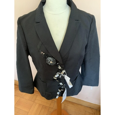 Pre-owned Moschino Cheap And Chic Black Polyester Jacket