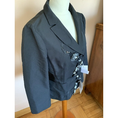 MOSCHINO CHEAP AND CHIC Pre-owned Black Polyester Jacket