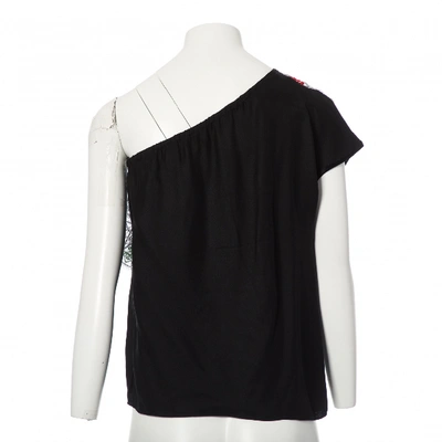 Pre-owned Peter Pilotto Black Viscose Top