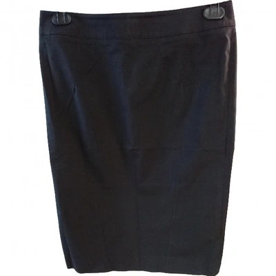 Pre-owned Alessandro Dell'acqua Mid-length Skirt In Black