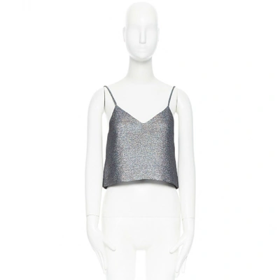 Pre-owned Rosie Assoulin Grey  Top