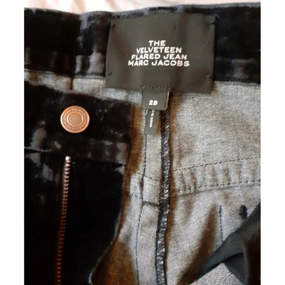 Pre-owned Marc Jacobs Black Cotton Jeans
