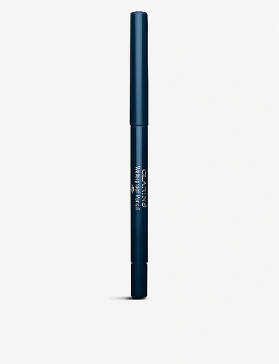 Shop Clarins 03 Blue Waterproof Eye Pencil 0.3g