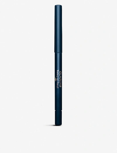Clarins Waterproof Eye Liner Pencil In 03 Blue