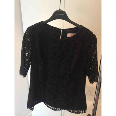 Pre-owned Ted Baker Black Cotton Top