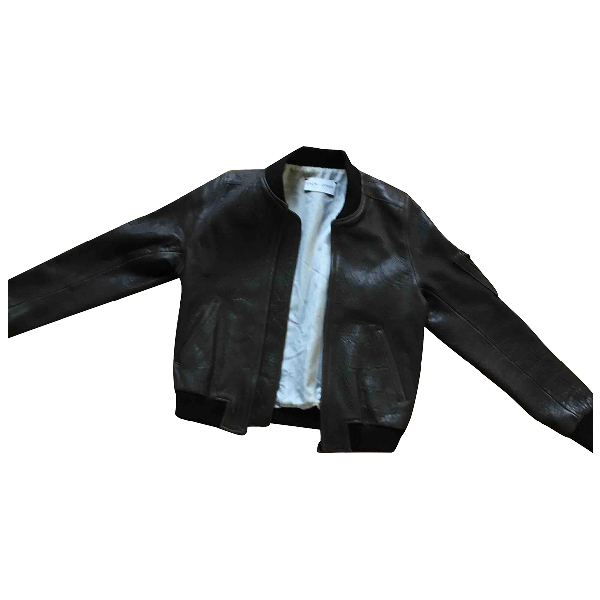 Pre Owned Each X Other Each X Brown Leather Leather Jacket Modesens