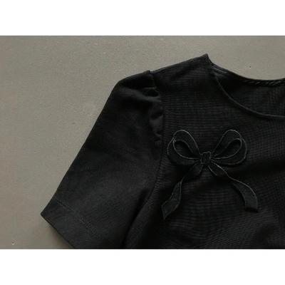 Pre-owned Vivetta Mini Dress In Black