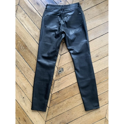 Pre-owned Claudie Pierlot Fall Winter 2019 Slim Jeans In Black