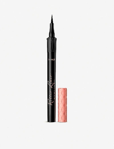 Benefit Cosmetics Roller Liner Waterproof Liquid Eyeliner-black In Black