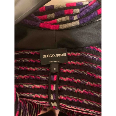 Pre-owned Giorgio Armani Velvet Blazer In Other