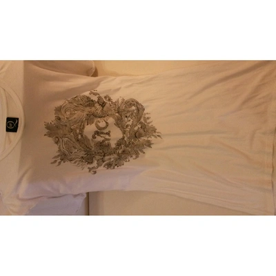 Pre-owned Mcq By Alexander Mcqueen White Cotton Dress