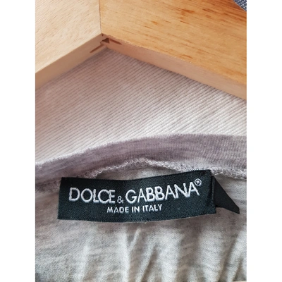 Pre-owned Dolce & Gabbana Pink Silk  Top